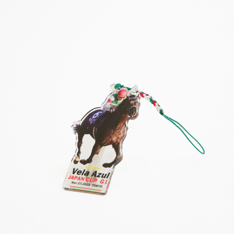 勝馬限定愛馬特製〈アクリルスタンド + キーホルダー〉セット