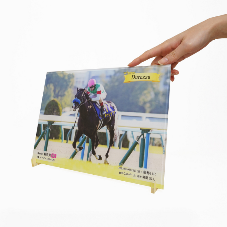 クリスタル写真立て A4サイズ