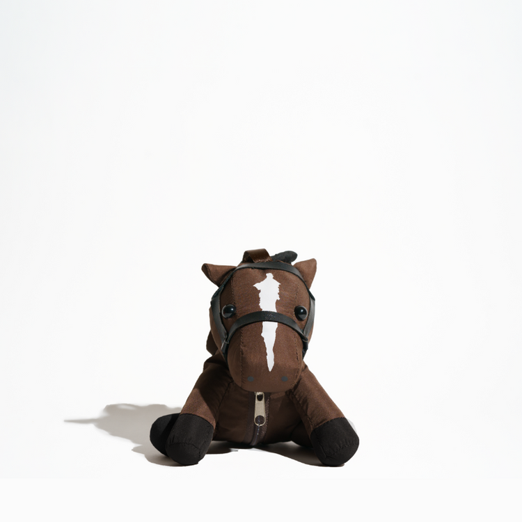 〈リスグラシュー〉馬ぬいぐるみエコバッグ®