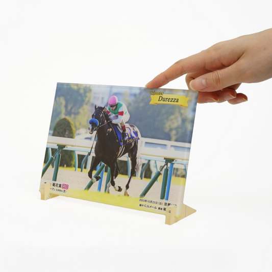 クリスタル写真立て　キャビネサイズ